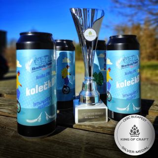 Máme radost! Kolečko, naše nealkoholická IPA získala stříbrnou medaili na mezinárodní soutěži v Budapešti. Oslavte to s...